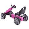 Gokart na pedały MILLY MALLY Power Różowy Regulowana kierownica Nie