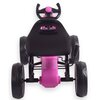 Gokart na pedały MILLY MALLY Power Różowy Funkcje dodatkowe Brak