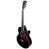 Gitara elektroakustyczna V-TONE Eag Set BK + wzmacniacz gitarowy Czarny Drewno gryfu Mahoń
