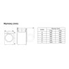 Pralka HISENSE WF3S8043BW3/PL Seria 3S 8kg 1400 obr Wi-Fi Connectlife Smart Wizzard Programy z parą Zdejmowany blat Nie