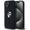 Etui KARL LAGERFELD Silicone Karl & Choupette MagSafe do Apple iPhone 13/14/15 Czarny