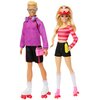 Lalka Barbie Fashionistas Barbie i Ken na wrotkach HXK90 Typ Lalka z akcesoriami