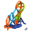 Tor Hot Wheels Action Poczwórna pętla kraks HXR70 Typ Wyścigowy