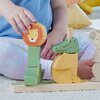 Zabawka edukacyjna FISHER PRICE Układaj i sortuj zwierzątka HXV04 Materiał Drewno