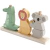 Zabawka edukacyjna FISHER PRICE Układaj i sortuj zwierzątka HXV04 Płeć Dziewczynka
