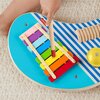 Zabawka edukacyjna FISHER PRICE Muzyczny Stoliczek HXT91 Materiał Drewno