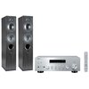Zestaw stereo YAMAHA MusicCast R-N600A + INDIANA Line Tesi 561 Srebrny