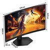 Monitor AOC CQ27G4X 27" 2560x1440px 180Hz 0.5 ms [MPRT] Curved Przeznaczenie Dla gracza