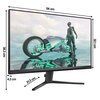 Monitor PHILIPS 24M2N3200S 23.8" 1920x1080px 165Hz 1 ms [MPRT] Przeznaczenie Dla gracza
