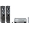 Zestaw stereo YAMAHA MusicCast R-N800A + INDIANA LINE Tesi 561 Czarny
