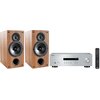 Zestaw Stereo YAMAHA R-S202D + INDIANA LINE Tesi 261 Orzechowo-czarny