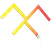 Oświetlenie gamingowe LED FROGGIEX FX-GL3-LL-RGB Regulacja jasności, Wi-Fi (6 szt.)