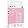 Powerbank VERBATIM Go 10000 mAh 20W Różowy Pojemność nominalna [mAh] 10000