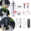 Zestaw barmański ALPINA Coctail set (14 elementów) Kolor Srebrny