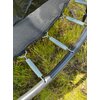 Trampolina ENERO z siatką wewnętrzną FI305 cm Czarny Całkowita średnica trampoliny [cm] 305