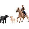 Zestaw figurek SCHLEICH Kowbojskie przygody na Dzikim Zachodzie 42578 Seria Farm World