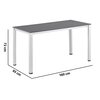 Stół ogrodowy KETTLER Cubic 0301821-0000 Materiał Aluminium