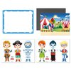 Puzzle magnetyczne QUERCETTI Dress Up Carnival 04421 (21 elementów) Seria Dress Up