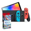 Konsola NINTENDO Switch Oled Czerwono-niebieska + Nintendo Switch Sports Gra NINTENDO SWITCH