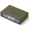 Budzik LEXON Flip Classic Khaki Kolor Khaki