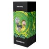 Butelka plastikowa SOXO Rick i Morty 600 ml Czarny Wysokość [cm] 21.5