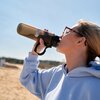Butelka plastikowa SOXO Batman 1000 ml Czarny Antypoślizgowa powłoka Nie