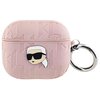 Etui na słuchawki KARL LAGERFELD Monogram Karl Head do Apple AirPods 3 Różowy