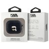 Etui na słuchawki KARL LAGERFELD Monogram Karl Head do Apple AirPods 3 Czarny Kompatybilność Apple AirPods 3 gen