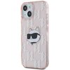 Etui KARL LAGERFELD IML Choupette Head & Monogram do Apple iPhone 13/14/15 Różowy Seria telefonu iPhone