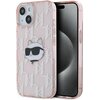 Etui KARL LAGERFELD IML Choupette Head & Monogram do Apple iPhone 13/14/15 Różowy Model telefonu iPhone 14