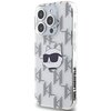 Etui KARL LAGERFELD IML Choupette Head & Monogram do Apple iPhone 15 Pro Przezroczysty Model telefonu iPhone 15 Pro