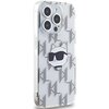 Etui KARL LAGERFELD IML Choupette Head & Monogram do Apple iPhone 15 Pro Przezroczysty Kompatybilność Apple iPhone 15 Pro