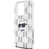 Etui KARL LAGERFELD IML Choupette Head & Monogram do Apple iPhone 15 Pro Przezroczysty Dominujący kolor Przezroczysty