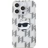 Etui KARL LAGERFELD IML Choupette Head & Monogram do Apple iPhone 15 Pro Przezroczysty Seria telefonu iPhone