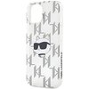 Etui KARL LAGERFELD IML Choupette Head & Monogram do Apple iPhone 13/14/15 Przezroczysty Model telefonu iPhone 15