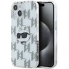Etui KARL LAGERFELD IML Choupette Head & Monogram do Apple iPhone 13/14/15 Przezroczysty