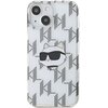 Etui KARL LAGERFELD IML Choupette Head & Monogram do Apple iPhone 13/14/15 Przezroczysty Seria telefonu iPhone