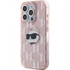 Etui KARL LAGERFELD IML Choupette Head & Monogram do Apple iPhone 15 Pro Max Różowy Seria telefonu iPhone