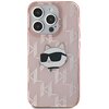 Etui KARL LAGERFELD IML Choupette Head & Monogram do Apple iPhone 15 Pro Max Różowy Model telefonu iPhone 15 Pro Max