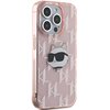 Etui KARL LAGERFELD IML Choupette Head & Monogram do Apple iPhone 15 Pro Max Różowy Kompatybilność Apple iPhone 15 Pro Max