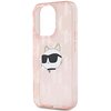Etui KARL LAGERFELD IML Choupette Head & Monogram do Apple iPhone 15 Pro Max Różowy Typ Etui nakładka