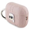 Etui na słuchawki KARL LAGERFELD Monogram Karl Head do Apple AirPods Pro 2 Różowy Wodoodporność Nie