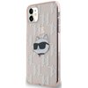 Etui KARL LAGERFELD IML Choupette Head & Monogram do Apple iPhone 11/Xr Różowy Seria telefonu iPhone