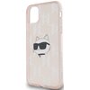 Etui KARL LAGERFELD IML Choupette Head & Monogram do Apple iPhone 11/Xr Różowy Kompatybilność Apple iPhone Xr