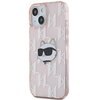 Etui KARL LAGERFELD IML Choupette Head & Monogram do Apple iPhone 13/14/15 Różowy Model telefonu iPhone 13