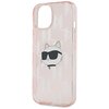 Etui KARL LAGERFELD IML Choupette Head & Monogram do Apple iPhone 13/14/15 Różowy Model telefonu iPhone 15