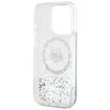 Etui KARL LAGERFELD Liquid Glitter Choupette Head Magsafe do Apple iPhone 13 Pro Max Przezroczysty Typ Etui nakładka