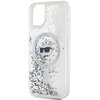 Etui KARL LAGERFELD Liquid Glitter Choupette Head Magsafe do Apple iPhone 11/Xr Przezroczysty Kompatybilność Apple iPhone Xr