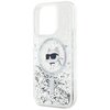 Etui KARL LAGERFELD Liquid Glitter Choupette Head Magsafe do Apple iPhone 14 Pro Max Przezroczysty Typ Etui magnetyczne
