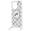 Etui KARL LAGERFELD IML Crossbody Monogram Karl & Choupette Head MagSafe do Apple iPhone 15 Pro Przezroczysty Kompatybilność Apple iPhone 15 Pro